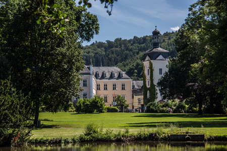 Sayn Castle in the Westerwaldのeditorial素材