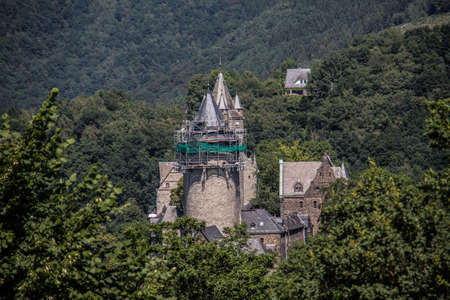 Altena Castle in the MÃ¤rkisches Kreisのeditorial素材