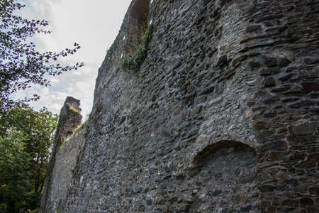 Grenzau castle ruins in the Westerwaldのeditorial素材