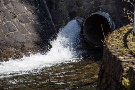 Kerspe dam in the Bergisches Land
