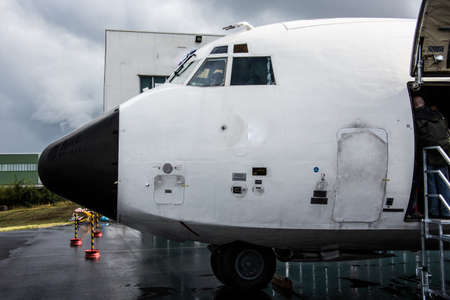 Military transporter as a turboprop aircraft