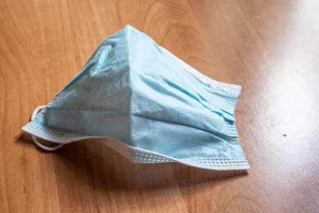 medical mouthguard with ribbon for fasteningの写真素材