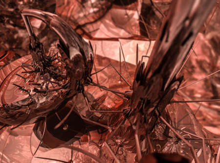 Pictures of three-dimensional fractalsの写真素材