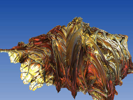 Pictures of three-dimensional fractalsの写真素材