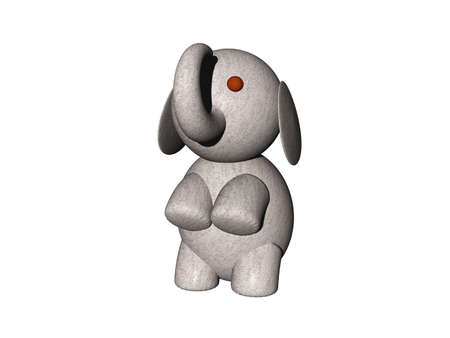 Toy animals in the nurseryの写真素材