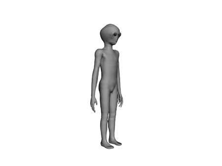 little gray male as an alien