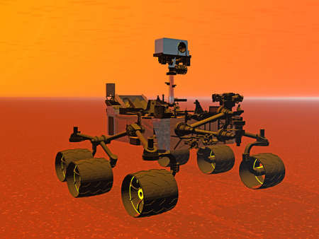 Mars  on the red planet
