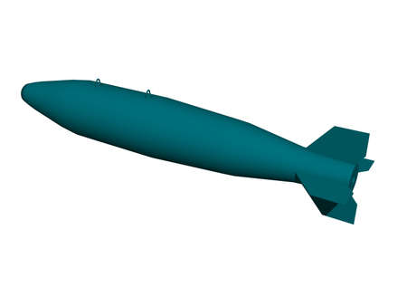 metallic bomb or torpedo