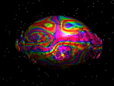 huge explosion in space