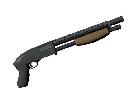 Shotgun as a repeater rifle
