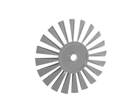 silver gear from a gearの写真素材