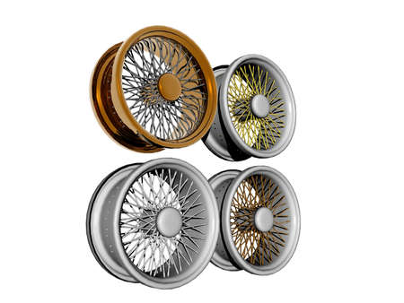 Aluminum rim for motor vehicles