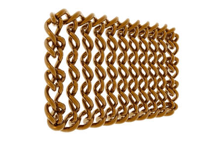 Knots and braids made of metal wire