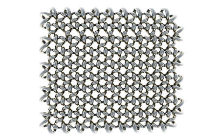 Knots and braids made of metal wire