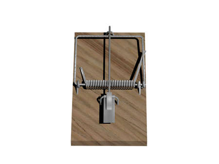 wooden mousetrap with steel striker