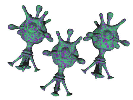 bizarre pathogen with many continuations