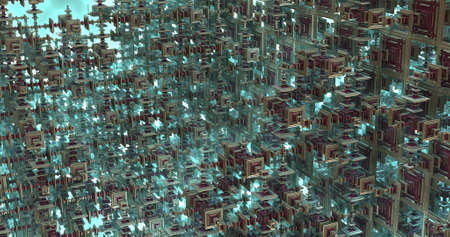 colored structures from fine fibers
