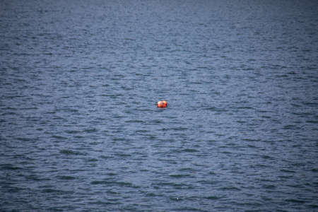 Breitenbach dam in Siegerland during dry spellsの写真素材