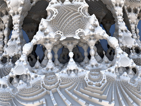 the surface of an alien planet under an alien sun 3d renderingの写真素材