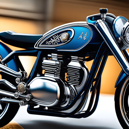 shiny motorbikes for locomotion to freedomの素材