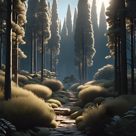 impenetrable green forest in Jungkeの素材