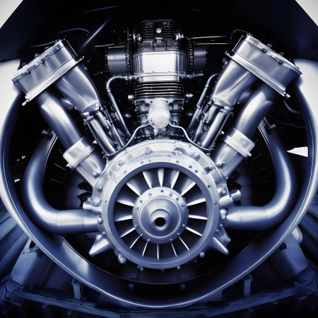 large combustion engine with moving partsの素材