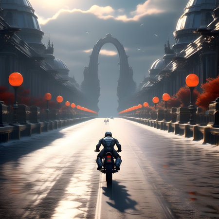 Cycling on the road as a competitive sportの素材