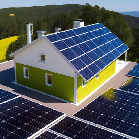 Solar cells for photovoltaics on roofの素材