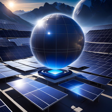 Solar cells for photovoltaics on roofの素材