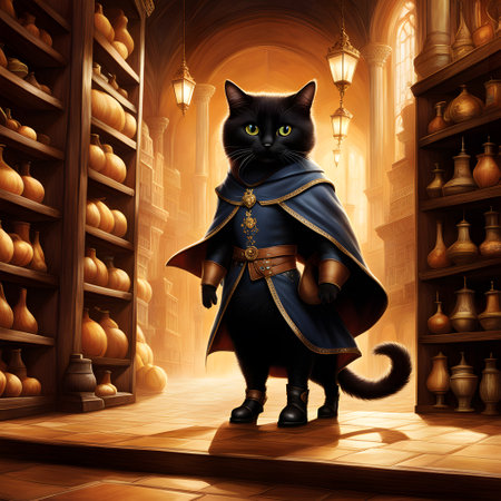 Cat sits in boots and goes on a long journeyの素材