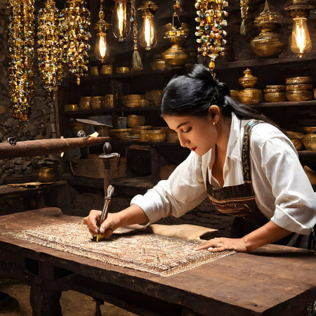 colored handmade works and giftsの素材