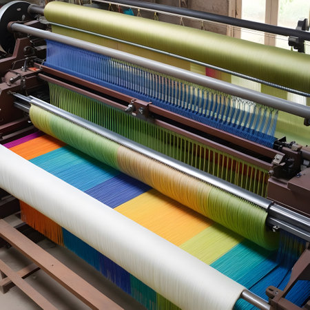 Heavy steel mechanical loom as a trigger for the industrial revolutionの素材