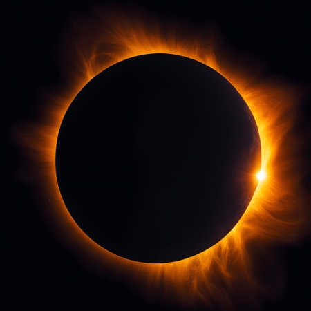 major solar eclipse as a natural eventの素材