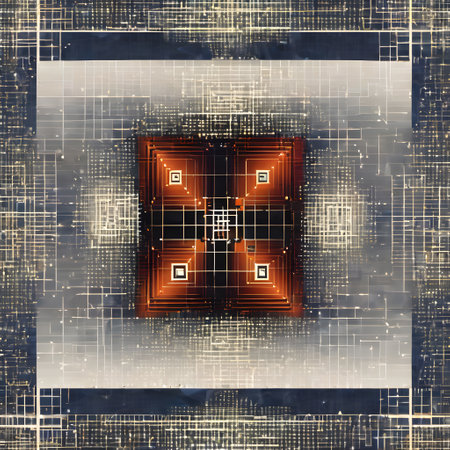 Modern works of art created by artificial intelligenceの素材