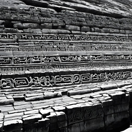 ancient stone witnesses to the past rediscoveredの素材