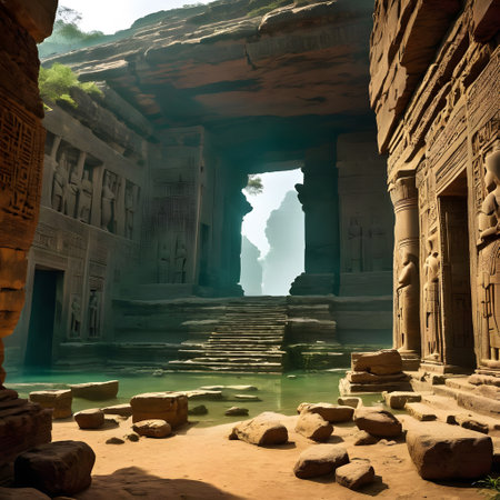 ancient stone witnesses to the past rediscoveredの素材