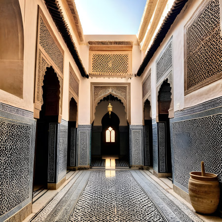 Marrakesh a historical city in Moroccoの素材