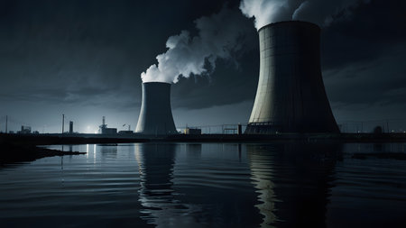 Toxic chemical wastewater is being discharged illegallyの素材