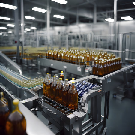 Large filling system in the beverage industry with assembly ligamentsの素材