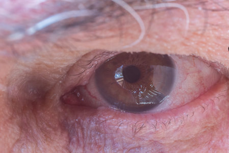 brown eyesの写真素材