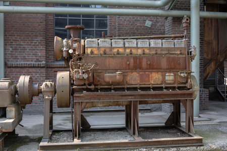 old industrial factory in Ruhr area