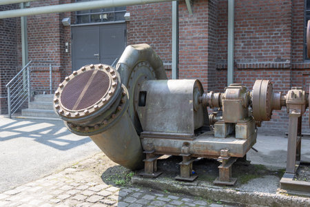 old industrial factory in Ruhr area