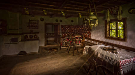 Romanian village traditionsのeditorial素材