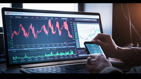 Trading Stock Market Exchange Onlineの素材