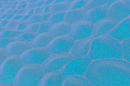 Layer of cells, human skin cells or epithelial cells. 3D illustrationの写真素材