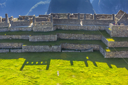 Machu Picchu, Inca ruins at Cuzco, Peruの写真素材