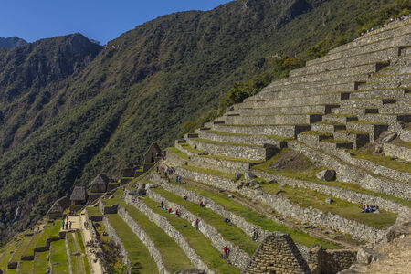 Machu Picchu, Inca ruins at Cuzco Peruのeditorial素材