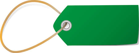 green price tagの写真素材