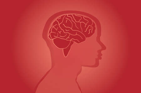 a medical brain wallpaper in a modern design