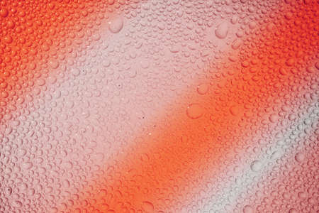 modern background with many water bubbels and dropsの写真素材